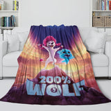 Carica l&#39;immagine nel visualizzatore Galleria, 200% Wolf Blanket Flannel Fleece Throw Room Decoration