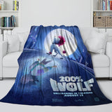 Carica l&#39;immagine nel visualizzatore Galleria, 200% Wolf Blanket Flannel Fleece Throw Room Decoration