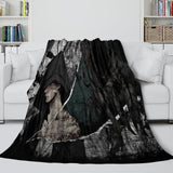 Carica l&#39;immagine nel visualizzatore Galleria, Ajin Demi-Human Blanket Flannel Fleece Throw Room Decoration