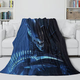 Charger l&#39;image dans la visionneuse de la galerie, Alien Romulus Blanket Flannel Fleece Throw Room Decoration