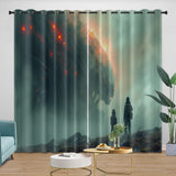 Laden Sie das Bild in den Galerie-Viewer, Alien Romulus Curtains Blackout Window Drapes Room Decoration