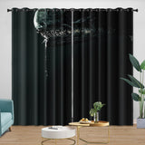 Laden Sie das Bild in den Galerie-Viewer, Alien Romulus Curtains Blackout Window Drapes Room Decoration