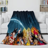 Load image into Gallery viewer, Anime Dragon Ball Blanket Flannel Fleece Throw Room Decoration