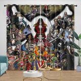 Charger l&#39;image dans la visionneuse de la galerie, Anime One Piece Curtains Pattern Blackout Window Drapes