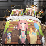 Carica l&#39;immagine nel visualizzatore Galleria, Anime Spy X Family Bedding Set Kids Duvet Cover Without Filler