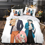 Carica l&#39;immagine nel visualizzatore Galleria, Anime Spy X Family Bedding Set Kids Duvet Cover Without Filler