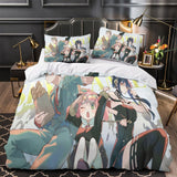 Carica l&#39;immagine nel visualizzatore Galleria, Anime Spy X Family Bedding Set Kids Duvet Cover Without Filler