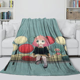 Load image into Gallery viewer, Anime Spy X Family Blanket Flannel Fleece Kids Throw Room Decoration