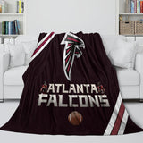 Charger l&#39;image dans la visionneuse de la galerie, Atlanta Falcons Blanket Flannel Fleece Throw Room Decoration