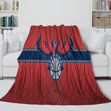 Charger l&#39;image dans la visionneuse de la galerie, Atlanta Hawks Blanket Flannel Fleece Throw Room Decoration