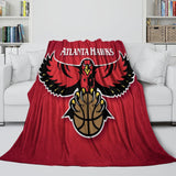 Charger l&#39;image dans la visionneuse de la galerie, Atlanta Hawks Blanket Flannel Fleece Throw Room Decoration