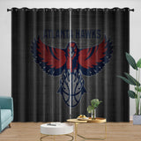 Charger l&#39;image dans la visionneuse de la galerie, Atlanta Hawks Curtains Blackout Window Drapes Room Decoration