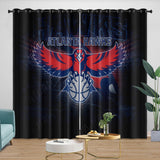 Charger l&#39;image dans la visionneuse de la galerie, Atlanta Hawks Curtains Blackout Window Drapes Room Decoration