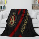 Charger l&#39;image dans la visionneuse de la galerie, Atlanta United FC Blanket Flannel Fleece Throw Room Decoration