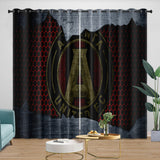 Carica l&#39;immagine nel visualizzatore Galleria, Atlanta United FC Curtains Blackout Window Drapes Room Decoration