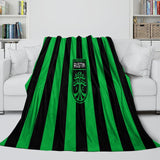 Carica l&#39;immagine nel visualizzatore Galleria, Austin FC Blanket Flannel Fleece Throw Room Decoration