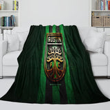 Laden Sie das Bild in den Galerie-Viewer, Austin FC Blanket Flannel Fleece Throw Room Decoration