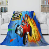 Load image into Gallery viewer, Beach Buggy Racing Blanket Flannel Fleece Throw