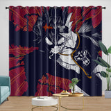 Carica l&#39;immagine nel visualizzatore Galleria, Black Clover Curtains Blackout Window Drapes