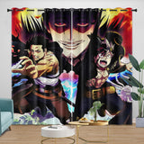 Laden Sie das Bild in den Galerie-Viewer, Black Clover Curtains Blackout Window Drapes