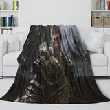 Charger l&#39;image dans la visionneuse de la galerie, Black Myth Wukong Blanket Flannel Fleece Throw Room Decoration