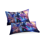 Load image into Gallery viewer, Blue Beetle Bedding Set Quilt Duvet Cover Without Filler