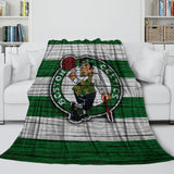 Load image into Gallery viewer, Boston Celtics Blanket Flannel Throw Room Decoration