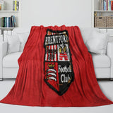 Carica l&#39;immagine nel visualizzatore Galleria, Brentford FC Blanket Flannel Fleece Throw Room Decoration