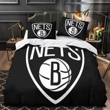 Load image into Gallery viewer, Brooklyn Nets Bedding Set Duvet Cover Without Filler