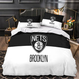 Load image into Gallery viewer, Brooklyn Nets Bedding Set Duvet Cover Without Filler