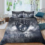 Load image into Gallery viewer, Brooklyn Nets Bedding Set Duvet Cover Without Filler