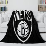 Carica l&#39;immagine nel visualizzatore Galleria, Brooklyn Nets Blanket Flannel Fleece Throw Room Decoration