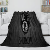 Carica l&#39;immagine nel visualizzatore Galleria, Brooklyn Nets Blanket Flannel Fleece Throw Room Decoration