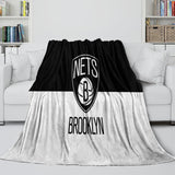 Carica l&#39;immagine nel visualizzatore Galleria, Brooklyn Nets Blanket Flannel Fleece Throw Room Decoration