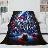 Laden Sie das Bild in den Galerie-Viewer, Buffalo Bills Blanket Flannel Fleece Throw Room Decoration