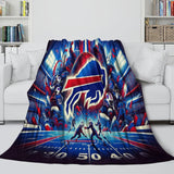 Laden Sie das Bild in den Galerie-Viewer, Buffalo Bills Blanket Flannel Fleece Throw Room Decoration