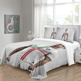 Load image into Gallery viewer, CR7 Cristiano Ronaldo Bedding Set Pattern Quilt Duvet Cover