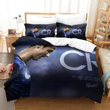 Load image into Gallery viewer, CR7 Cristiano Ronaldo Bedding Set Pattern Quilt Duvet Cover