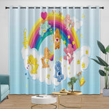 Laden Sie das Bild in den Galerie-Viewer, Care Bears Curtains Blackout Window Drapes Room Decoration