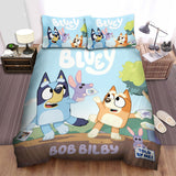 Load image into Gallery viewer, Cartoon Bluey Bedding Set Quilt Cover