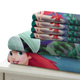 Load image into Gallery viewer, Cartoon The Little Mermaid Ariel Bedding Set Quilt Duvet Cover Without Filler