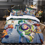 Load image into Gallery viewer, Cartoon Toy Story Pattern Bedding Set Quilt Duvet Cover Without Filler