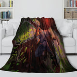 Charger l&#39;image dans la visionneuse de la galerie, Chainsaw Man Blanket Flannel Fleece Pattern Throw Room Decoration