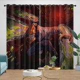 Load image into Gallery viewer, Chainsaw Man Curtains Blackout Window Drapes