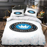 Load image into Gallery viewer, Charlotte FC Bedding Set Duvet Cover Without Filler