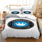 Load image into Gallery viewer, Charlotte FC Bedding Set Duvet Cover Without Filler