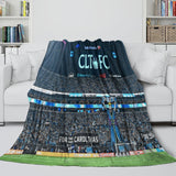 Carica l&#39;immagine nel visualizzatore Galleria, Charlotte FC Blanket Flannel Fleece Throw Room Decoration