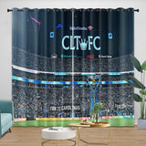 Carica l&#39;immagine nel visualizzatore Galleria, Charlotte FC Curtains Blackout Window Drapes Room Decoration