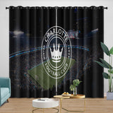 Carica l&#39;immagine nel visualizzatore Galleria, Charlotte FC Curtains Blackout Window Drapes Room Decoration