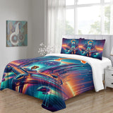 Laden Sie das Bild in den Galerie-Viewer, Chicago Bears Bedding Set Duvet Cover Without Filler